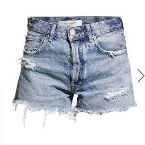 Moussy Packard Cut-Off Denim Jean Shorts - Size 25 $235